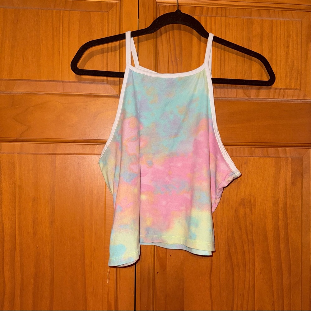 Colorful Tie-Dye Women's Tank Top